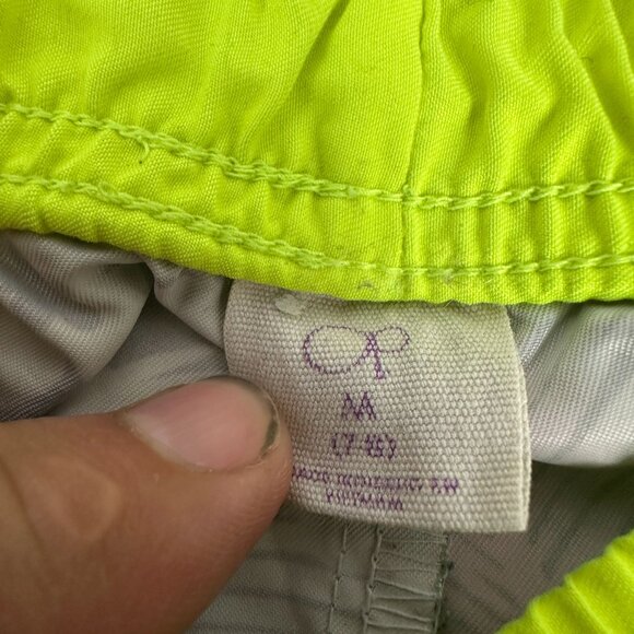 Girls' OP Neon Floral Athletic Shorts Size M (7-8) 100% Polyester - Picture 2 of 5